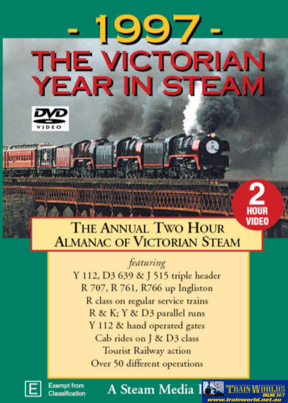 Smp-Sm008Dv Steam Media Productions 1997: The Victorian Year In Cdanddvd