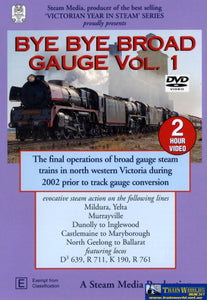 Smp-Sm015 Steam Media Productions Bye Broad Gauge (Vol 1) Cdanddvd