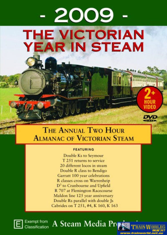 Smp-Sm026Dv Steam Media Productions 2009: The Victorian Year In Cdanddvd