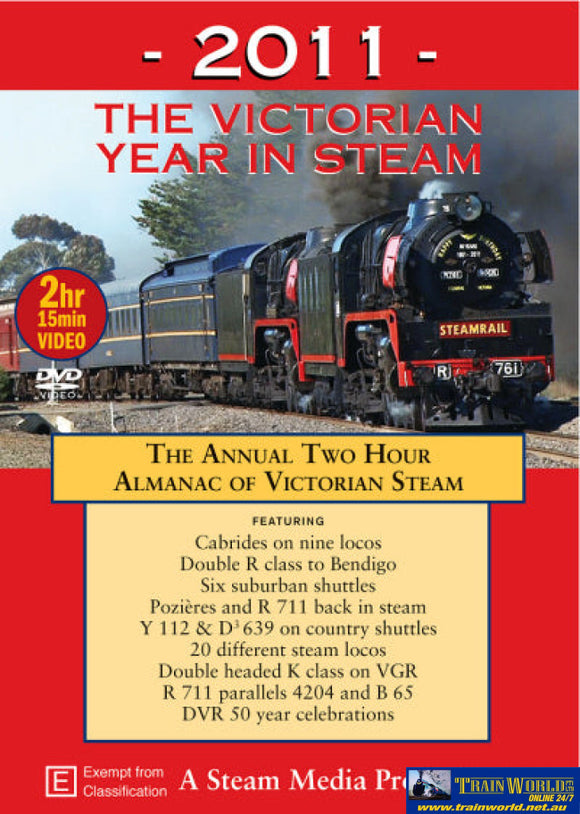 Smp-Sm029Dv Steam Media Productions 2011: The Victorian Year In Cdanddvd