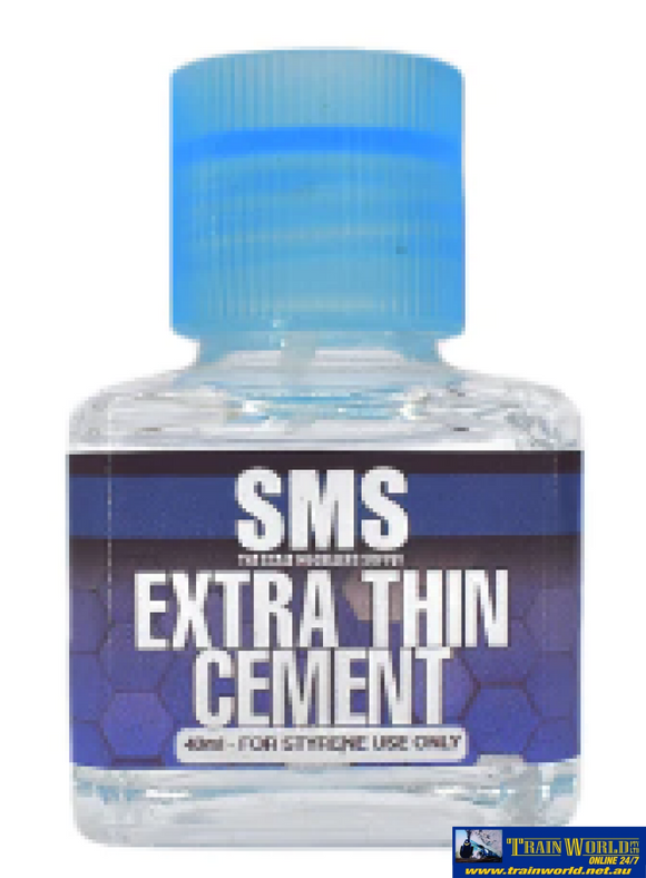Sms-Cmt03 The Scale Modellers Supply Cement Extra-Thin 40Ml Glueandpaint