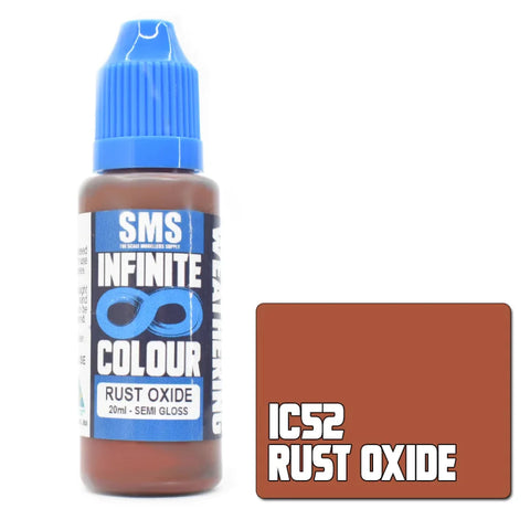 Sms-Ic52 The Scale Modellers Supply Infinite Colour Rust Oxide 20Ml Glueandpaint