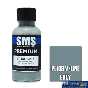 Sms-Pl109 The Scale Modellers Supply Premium Acrylic-Lacquer Paint Australian Rail Series V/line