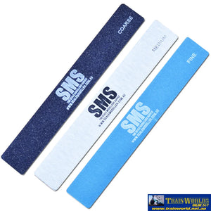 Sms-Snd04 The Scale Modellers Supply Sanding Sticks Mixed 3Pc Tool