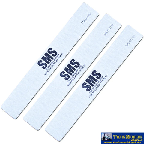 Sms-Snd06 The Scale Modellers Supply Sanding Sticks Medium 3Pc Tool