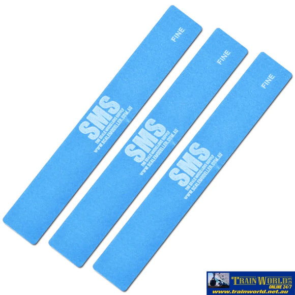 Sms-Snd07 The Scale Modellers Supply Sanding Sticks Fine 3Pc Tool