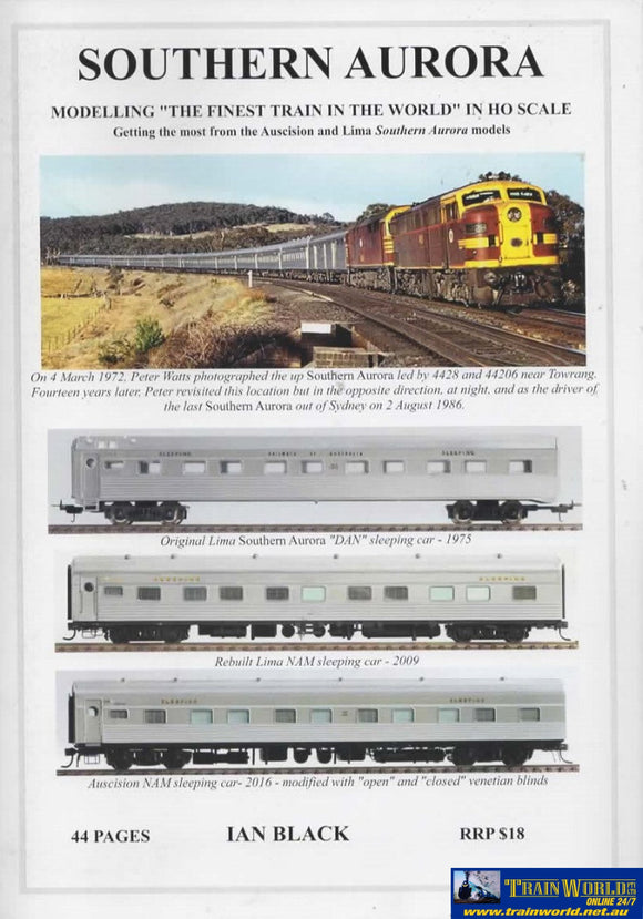Southern Aurora: Modelling The Finest Train In The World Ho Scale Getting Most From Auscision And