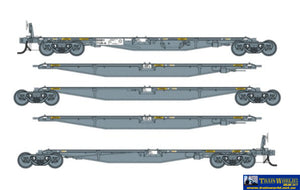 Srm-Art08 Southern Rail Models Pacific National 5 Piece 73M Rrby Articulated Container Wagons