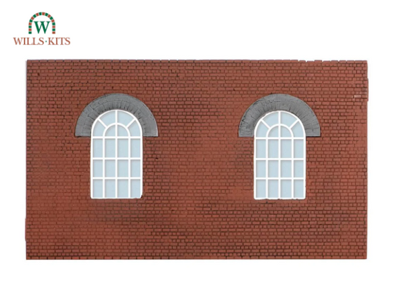 WIL-SS71 Wills Kits SS71 Round Top Windows OO-Scale