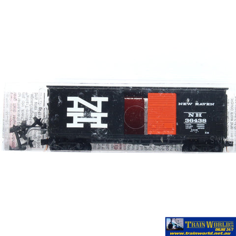 SSH-1001 Used Goods Micro Trains Lines 40’ Boxcar New Haven N Scale - Rolling Stock