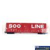 SSH-1008 Used Goods Micro Trains Lines 50’ Boxcar SOO Line N Scale - Rolling Stock