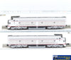 SSH-1034 Used Goods KATO CB&Q Corrugated Passenger set N Scale DCC Ready - Locomotive