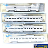 SSH-1034 Used Goods KATO CB&Q Corrugated Passenger set N Scale DCC Ready - Locomotive