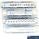 SSH-1034 Used Goods KATO CB&Q Corrugated Passenger set N Scale DCC Ready - Locomotive