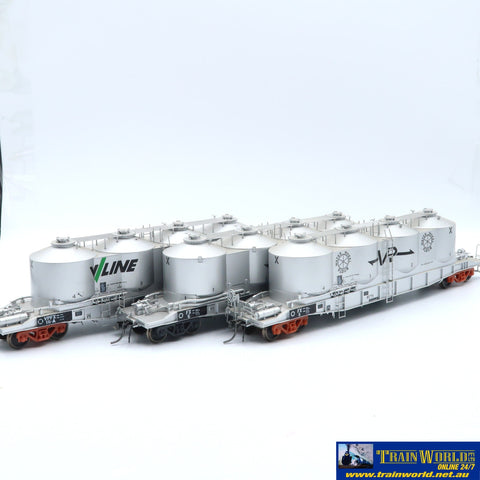 SSH-1085 Used Goods SDS Models FX Flour Hoppers mixed (3) HO Scale - Rolling Stock