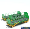 SSH-1094 Used Goods SDS Models AKEX Steel Coil Wagon AN (3) HO Scale - Rolling Stock