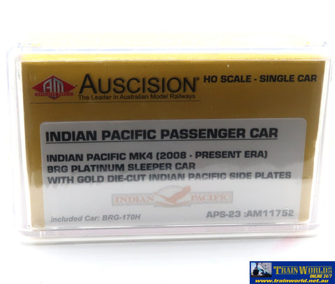 SSH-1116 Used Goods Auscision Models Indian Pacific Mk4 Platinum Sleeper Car HO Scale - Rolling Stock