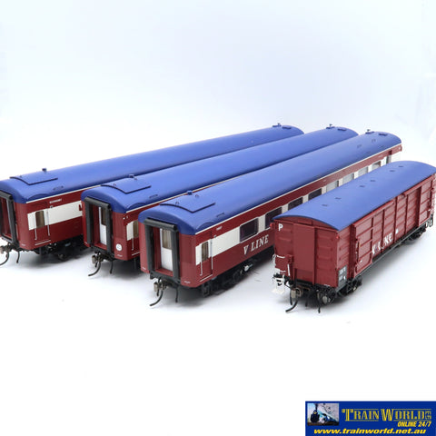 SSH-1117 Used Goods Auscision Models Vline Mk1 N set VPS11 HO Scale - Rolling Stock