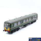 SSH-1147 Used Goods Bachmann Branchline 31-327 Class 105 Two Car DMU BR Green with half yellow ends. DCC fitted non