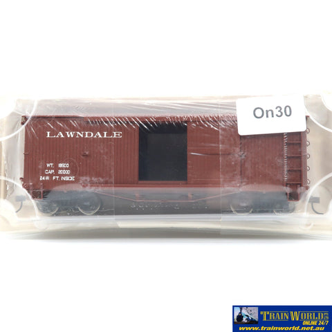 SSH-1183 Used Goods Bachmann Lawndale Box Car #453 On30 Scale - Rolling Stock