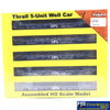 SSH-1188 Used Goods Intermountain Thrall 5 unit well Car APLX liner train HO Scale - Rolling Stock