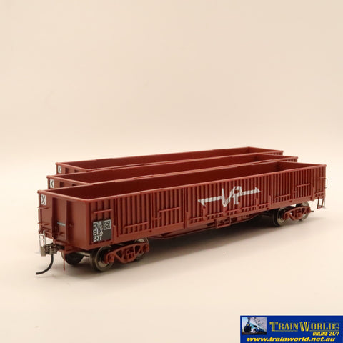 Ssh-209 Used Goods Austrains Elx Ribbed Wagon 3 Pack Ho Scale Locomotive