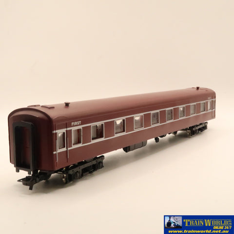 Ssh-220 Used Goods Powerline Models Victorian Railways S Car Vr Red/Silver First Ho Scale Locomotive