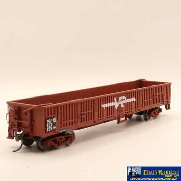 Ssh-231 Used Goods Powerline Models Elx Ribbed Sided Vr #259 Ho Scale Locomotive