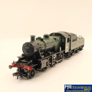 Ssh-296 Used Goods Bachmann Branchline Ivatt Class 2Mt Br Lined Green L/Crest #46521 Oo Scale Dcc