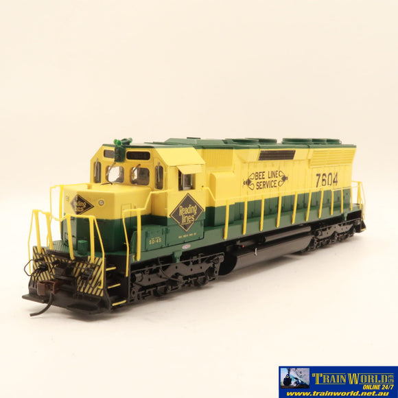 SSH-495 Used Goods Bachmann Spectrum SD45 Reading BEE Line service #7604 DCC fitted HO scale Locomotive
