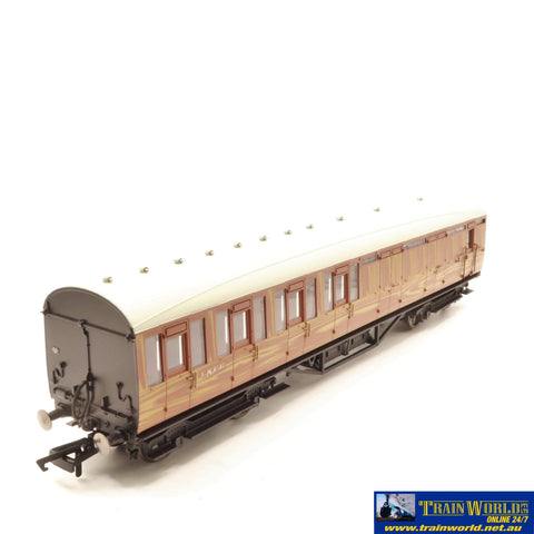 SSH-594 Used Goods Hornby LNER Teak Thompson Suburban Brake 3rd Class Coach 87019 OO scale Rolling Stock