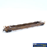 SSH-710 Used Goods Micro Trains Line TTX Weathered Well Car 3 pack N Scale - Rolling Stock