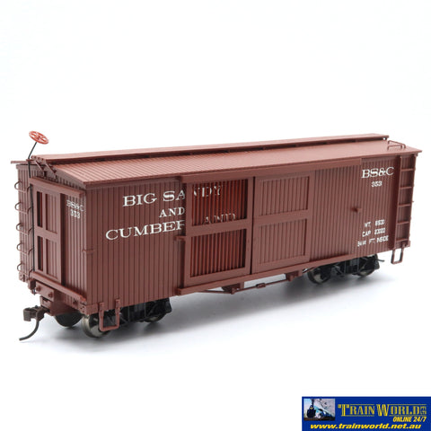 SSH-747 Used Goods Spectrum On30 Ventilated Box Car Big Sandy & Cumberland #353 - Rolling Stock