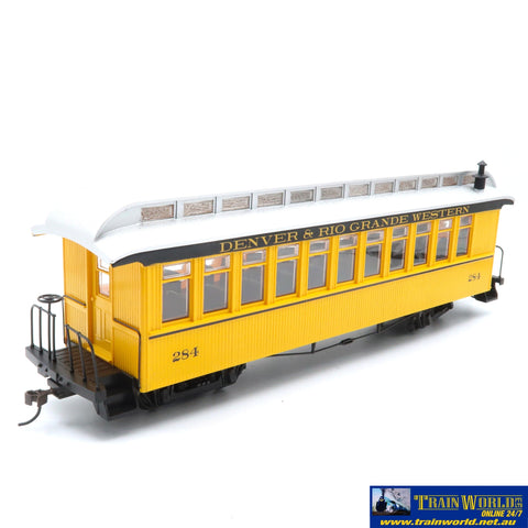 SSH-781 Used Goods Spectrum On30 Passenger Coach w/lights Denver & Rio Grande - Rolling Stock
