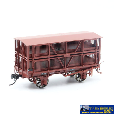 SSH-853 Used Goods Ozrail Model Trains VR L Sheep Wagon L1 HO Scale - Rolling Stock