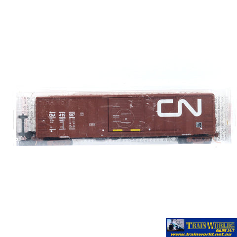 SSH-878 Used Goods Micro Trains Lines 50’ Boxcar CN N Scale - Rolling Stock