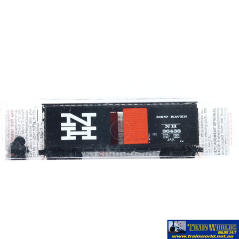 SSH-884 Used Goods Micro Trains Lines 40’ Boxcar New Haven N Scale - Rolling Stock