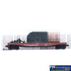 SSH-887 Used Goods Micro Trains Lines 50’ Flat Car w/crane load CN N Scale - Rolling Stock