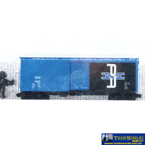 SSH-927 Used Goods Micro Trains Lines 40’ Boxcar B&M N Scale - Rolling Stock
