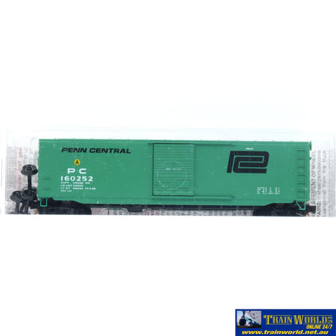 SSH-936 Used Goods Micro Trains Lines 50’ Boxcar Penn Central N Scale - Rolling Stock