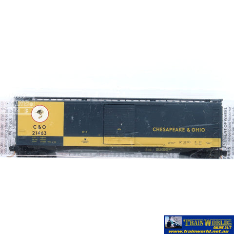 SSH-961 Used Goods Micro Trains Lines 50’ Boxcar C&O N Scale - Rolling Stock