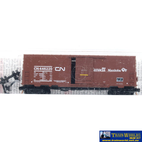 SSH-966 Used Goods Micro Trains Lines 40’ Boxcar CN N Scale - Rolling Stock