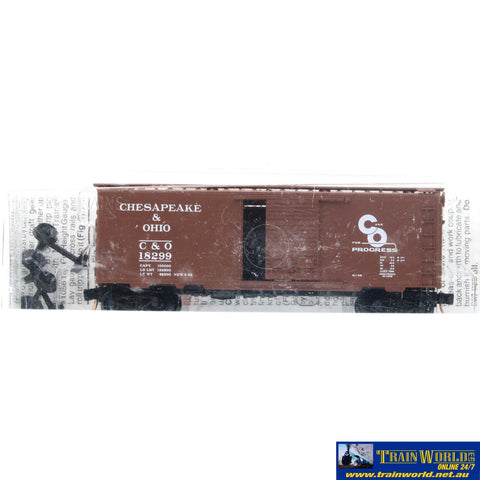 SSH-990 Used Goods Micro Trains Lines 40’ Boxcar C&O N Scale - Rolling Stock