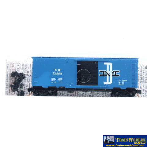 SSH-991 Used Goods Micro Trains Lines 40’ Boxcar B&M N Scale - Rolling Stock