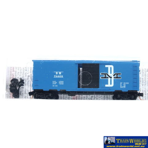 SSH-993 Used Goods Micro Trains Lines 40’ Boxcar B&M N Scale - Rolling Stock