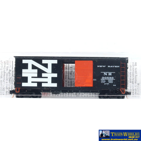 SSH-996 Used Goods Micro Trains Lines 40’ Boxcar New Haven N Scale - Rolling Stock
