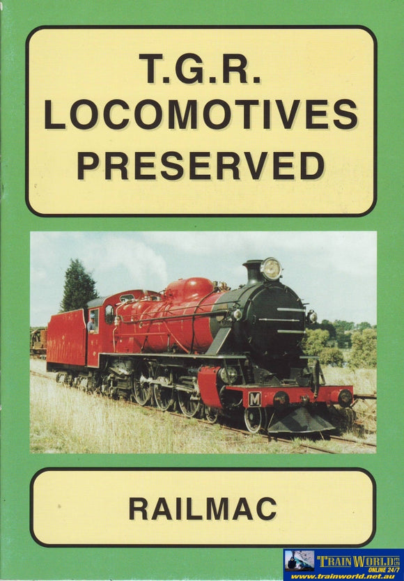 T.g.r. Locomotives Preserved Tasmanian Government Railways (Armp-0143) Reference