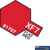Tam-T81707 Tamiya Acrylic (Water) Paint Mini Flat Xf-7 Red 10Ml Glueandpaint