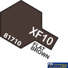 Tam-T81710 Tamiya Acrylic (Water) Paint Mini Flat Xf-10 Brown 10Ml Glueandpaint