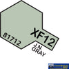 Tam-T81712 Tamiya Acrylic (Water) Paint Mini Flat Xf-12 J.n Grey 10Ml Glueandpaint